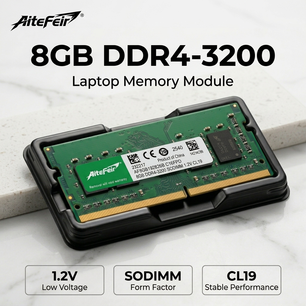 Memory Ram Upgrade - AiteFeir DDR4 8GB 3200MHz Laptop RAM