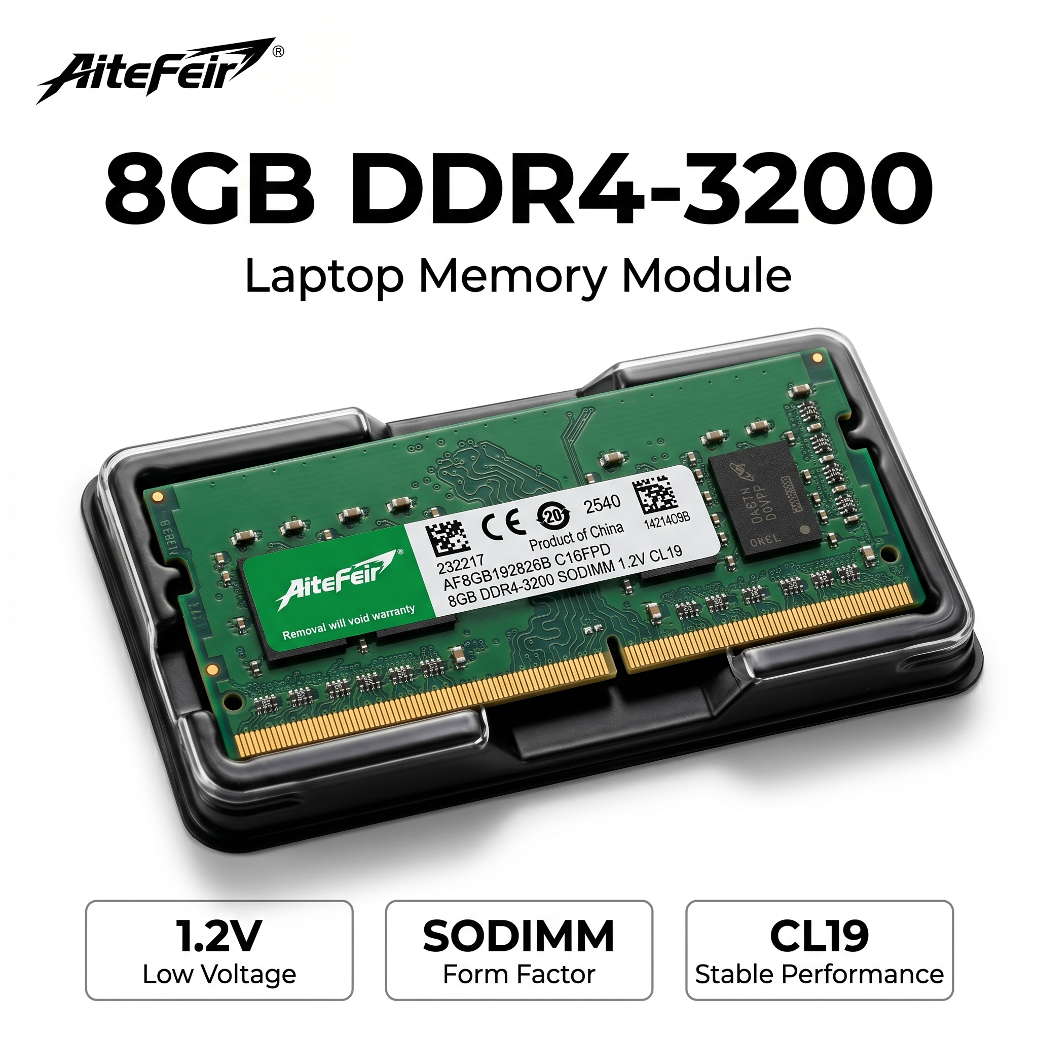 DDR4 8GB 3200MHz SODIMM Laptop - Memory Ram Upgrade recensie en prijs