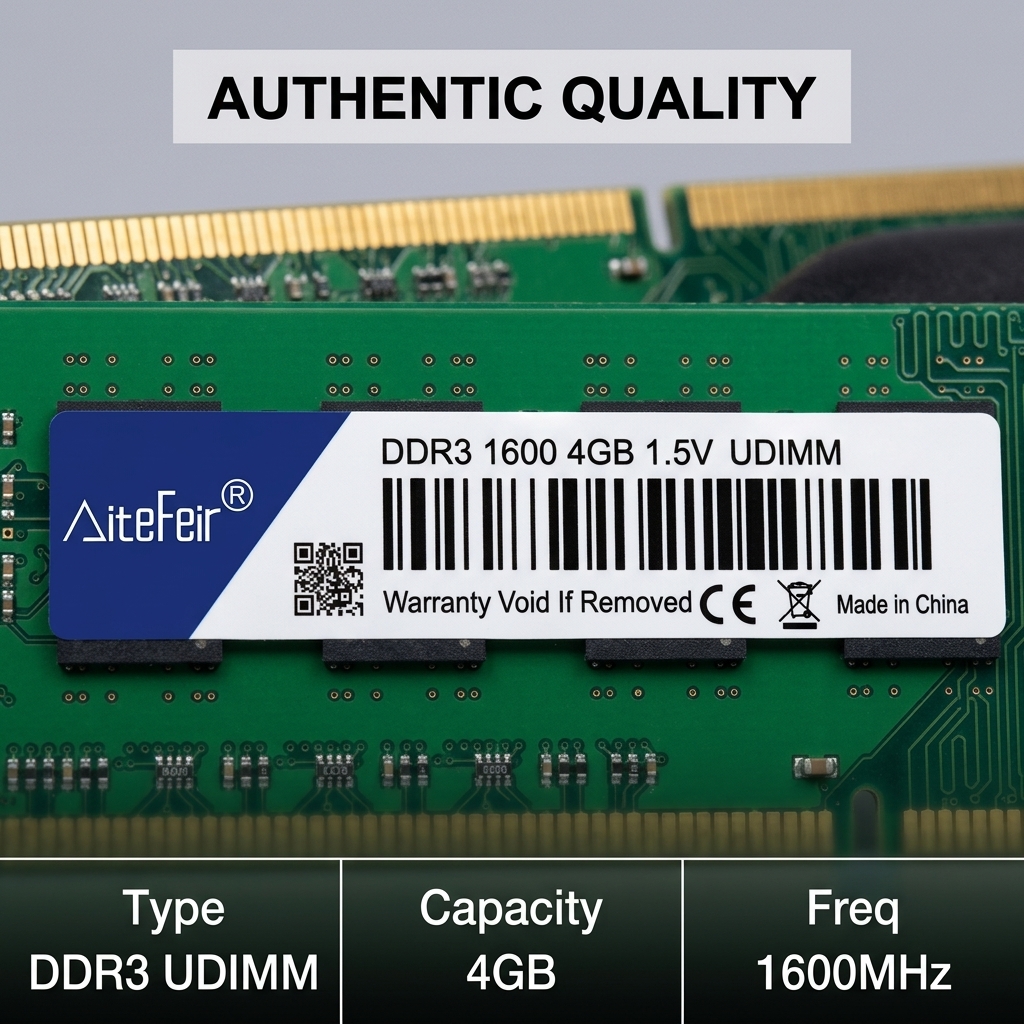4GB DDR3 1600MHz Desktop Memor - Memory Ram Upgrade recensie en prijs