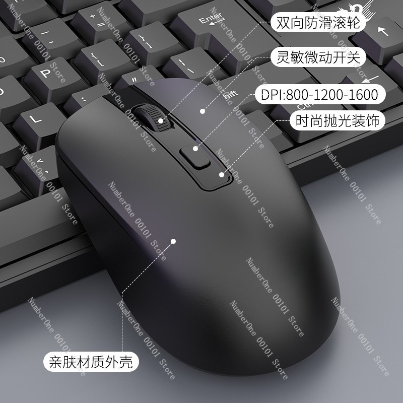 Wireless Keyboard Mouse Set, H - Laptop Accessories Combo Set recensie en prijs