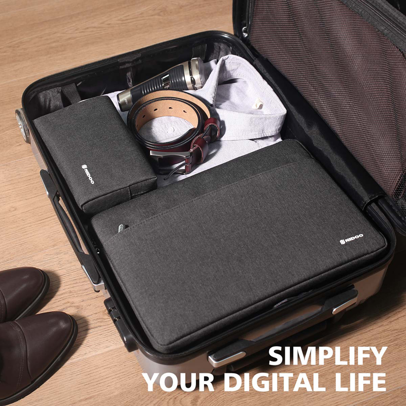 NIDOO Waterproof Laptop Sleeve - Laptop Accessories Organizer Bag recensie en prijs