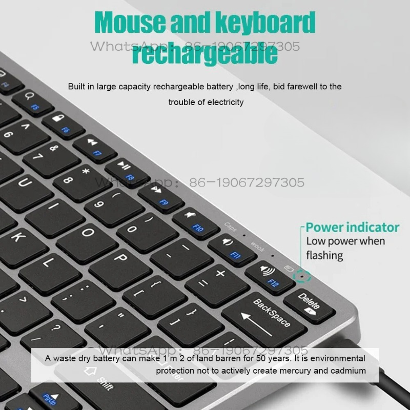 2.4G Wireless Keyboard Mouse S - Laptop Accessories Combo Set recensie en prijs