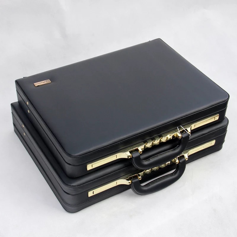 Luxury PU Leather Rolling Lugg - Laptop Accessories Organizer Bag recensie en prijs