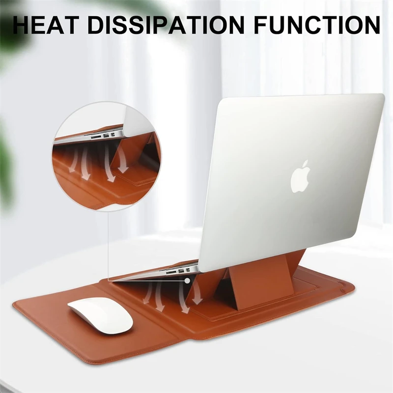 Portable Leather Laptop Sleeve - Victus Laptop Accessories recensie en prijs