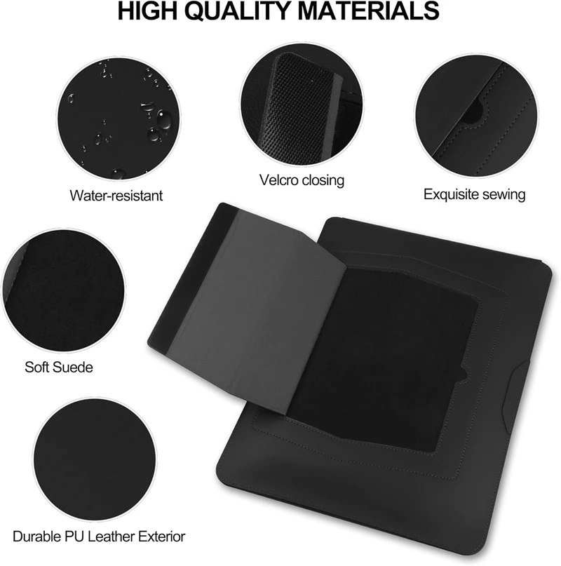 Portable Leather Laptop Sleeve - Victus Laptop Accessories recensie en prijs