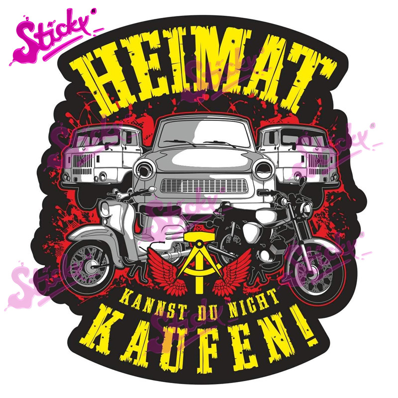 STICKY Retro German DDR You Ca - Laptop Accessories Buy recensie en prijs