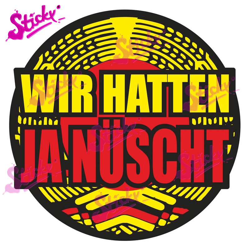 STICKY Retro German DDR You Ca - Laptop Accessories Buy recensie en prijs