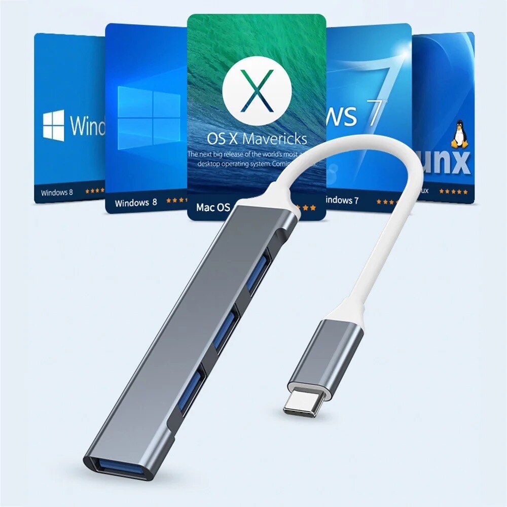 4 Ports Multi Splitter USB 3.0 - Laptop Accessories Price recensie en prijs
