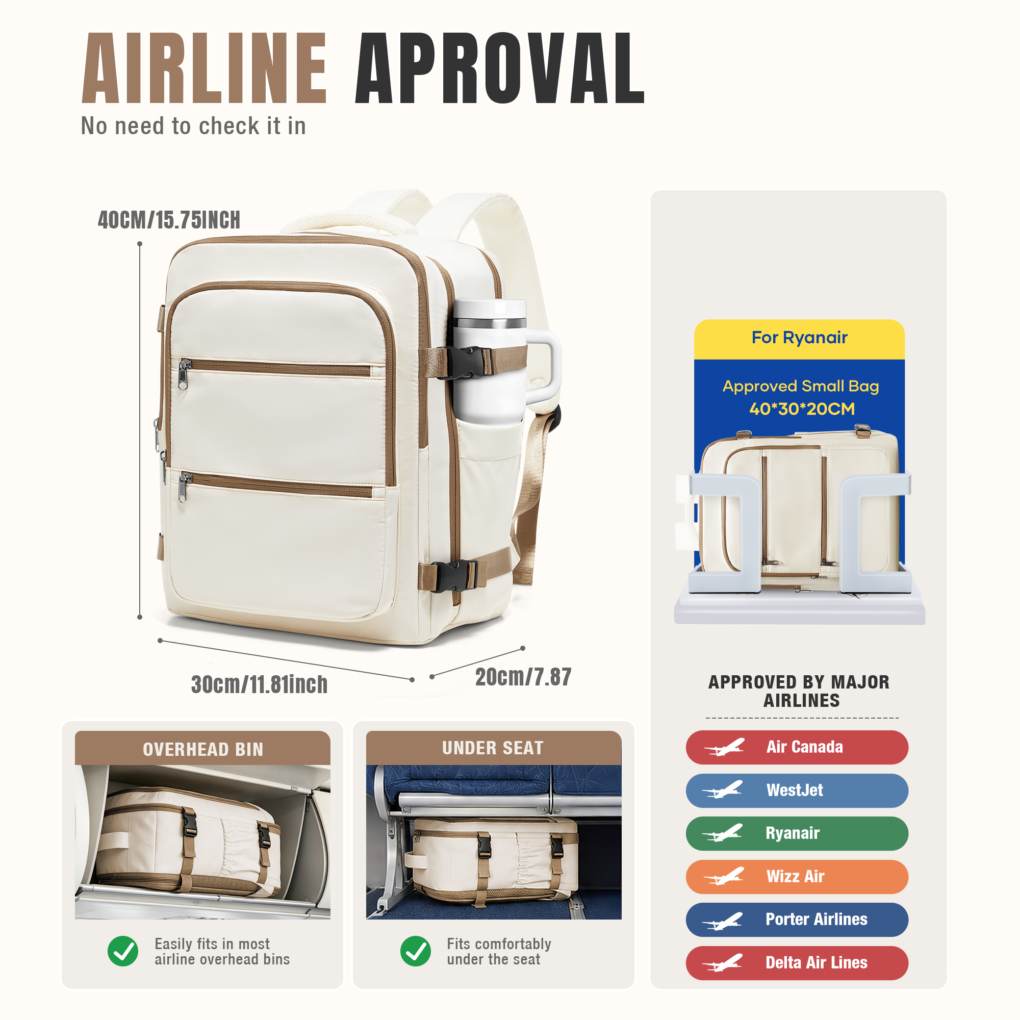 Vacuum Backpack Backpack Hand  - Laptop Accessories Organizer Bag recensie en prijs
