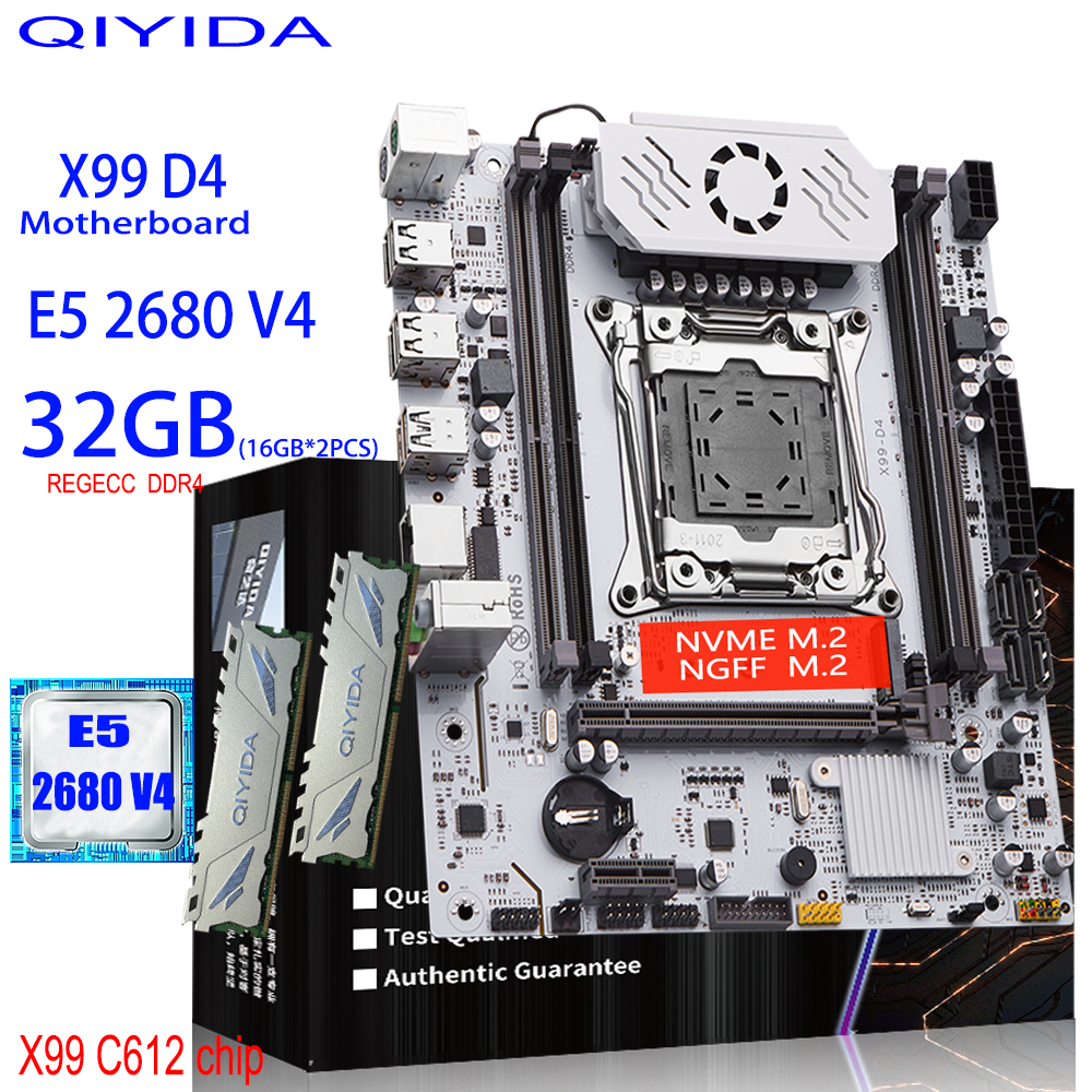 QIYIDA X99 Motherboard Set Kit - Memory Ram Upgrade recensie en prijs