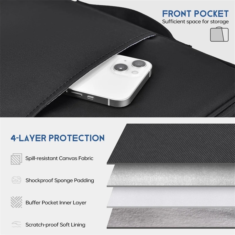 Waterproof Shockproof Handle B - Victus Laptop Accessories recensie en prijs