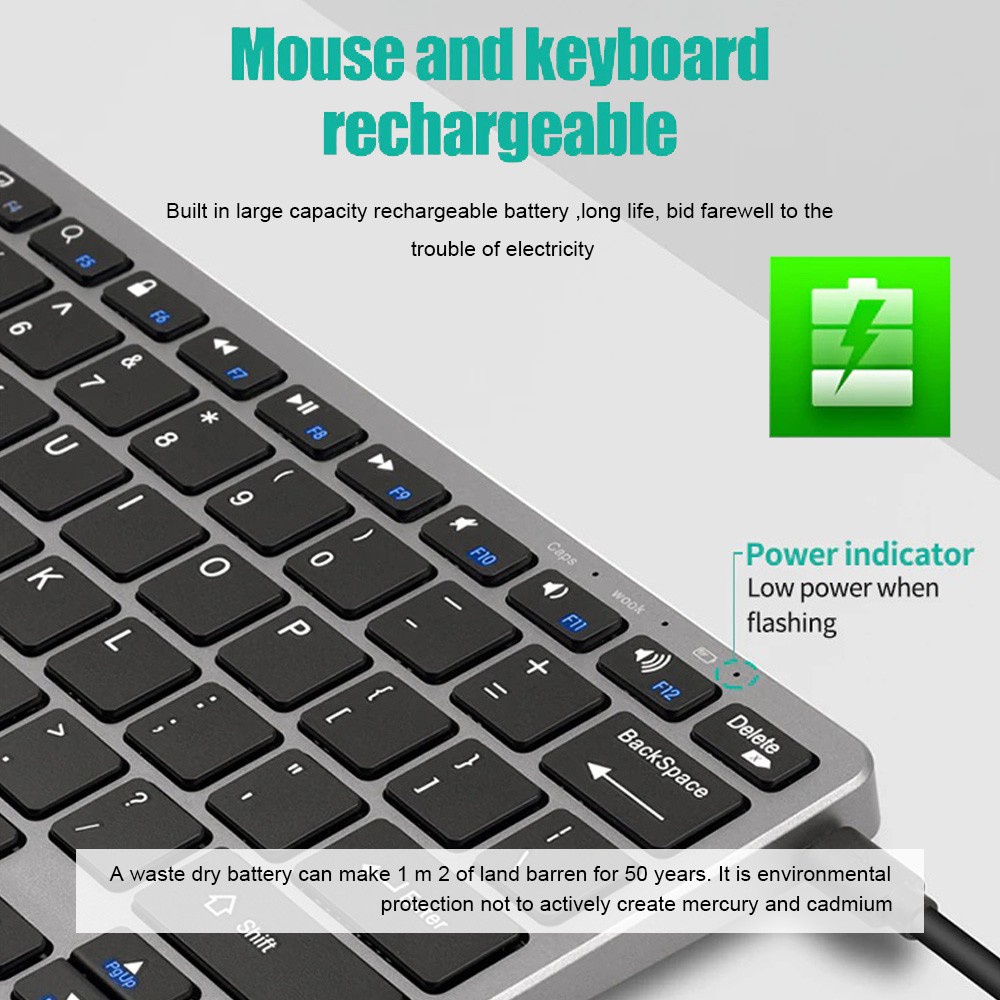 2.4G Wireless Keyboard Mouse S - Laptop Accessories Combo Set recensie en prijs