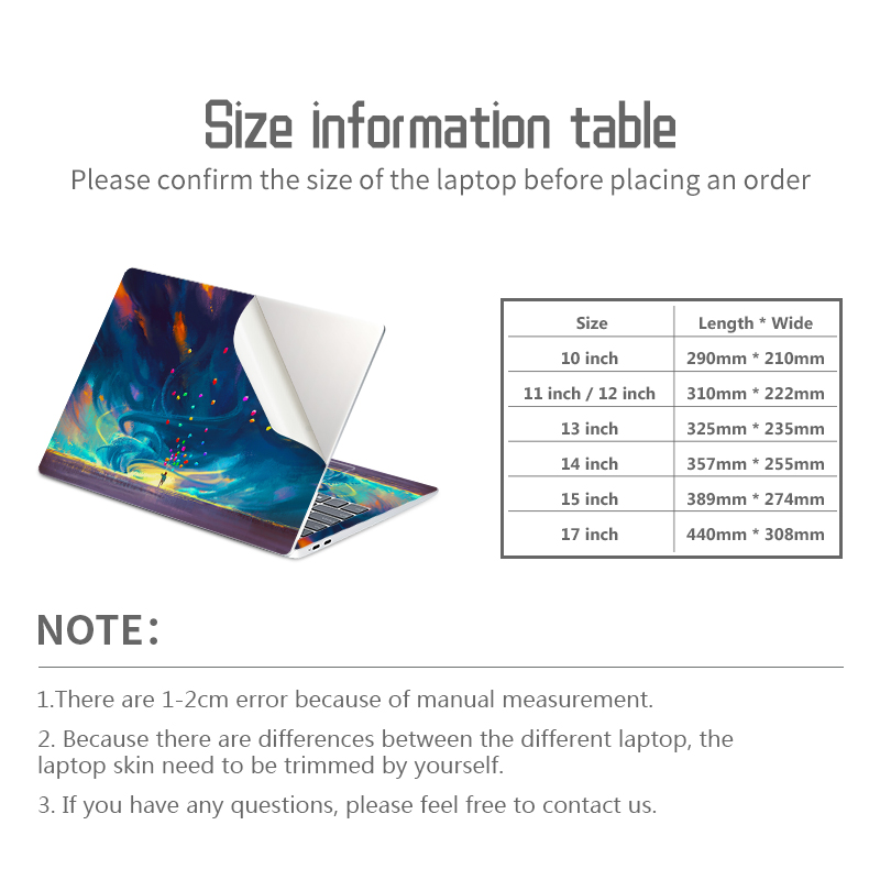DIY Laptop Skins Stickers Note - Victus Laptop Accessories recensie en prijs