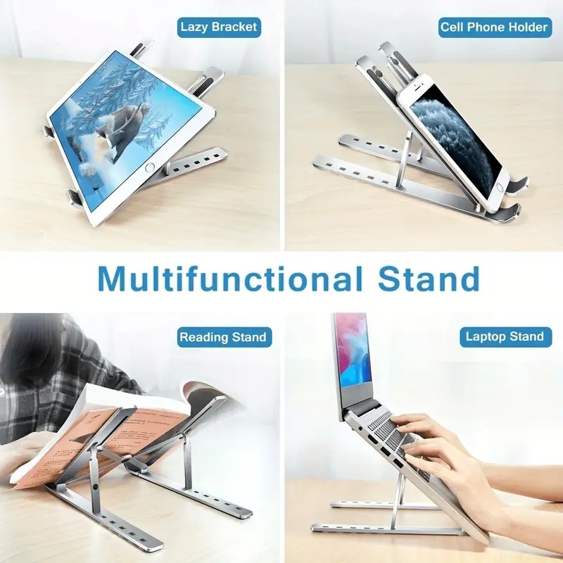 Foldable Laptop Stand Adjustab - Laptop Accessories Price recensie en prijs
