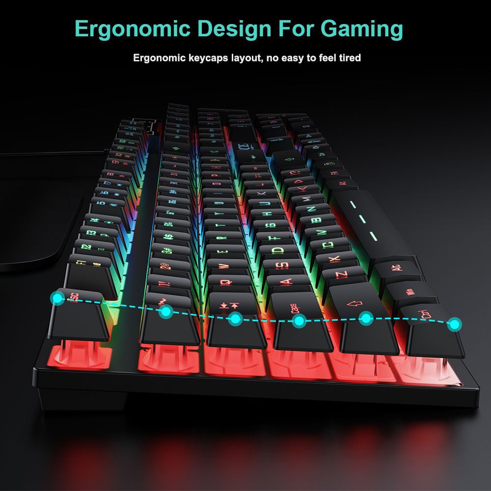 Waterproof Luminous Wired Gami - Laptop Accessories Combo Set recensie en prijs
