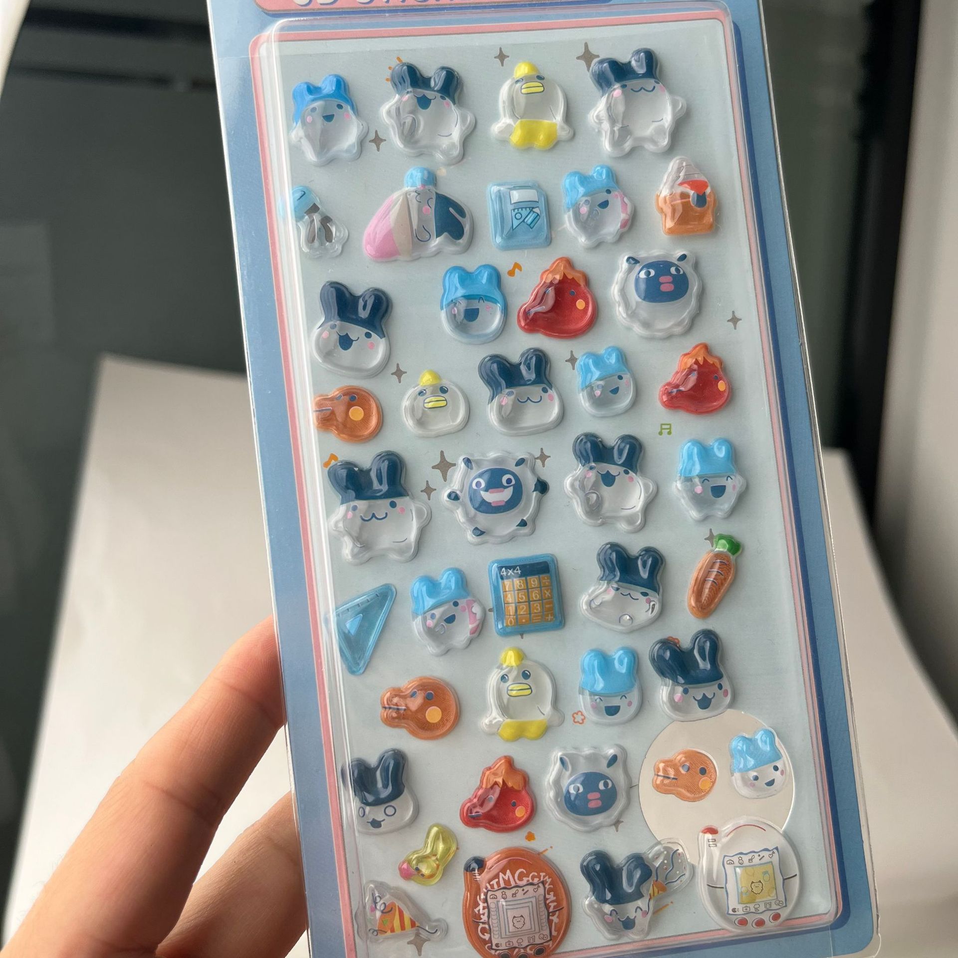 Cute Tamagotchi 3D Puffy Stick - Accessories Laptop recensie en prijs