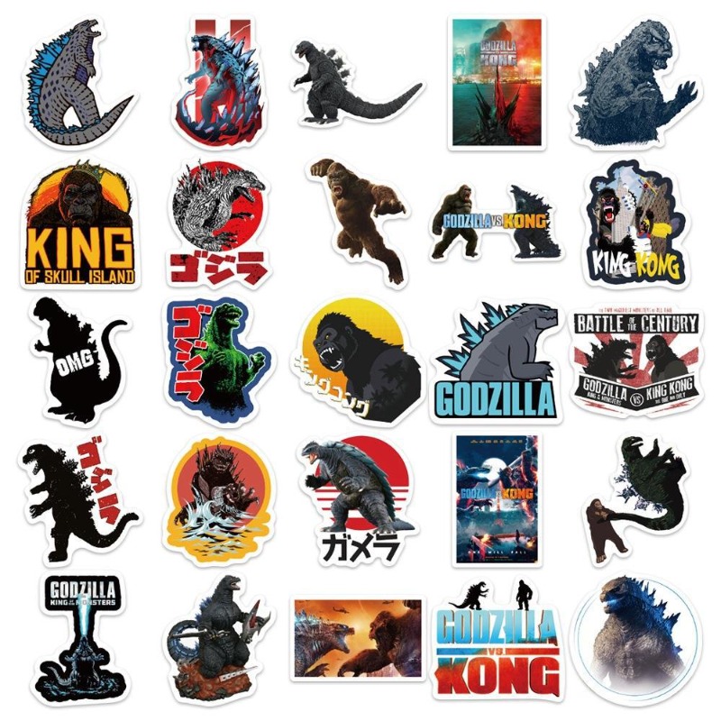 50pcs/set Movies Godzilla Vs.  - Accessories Laptop recensie en prijs