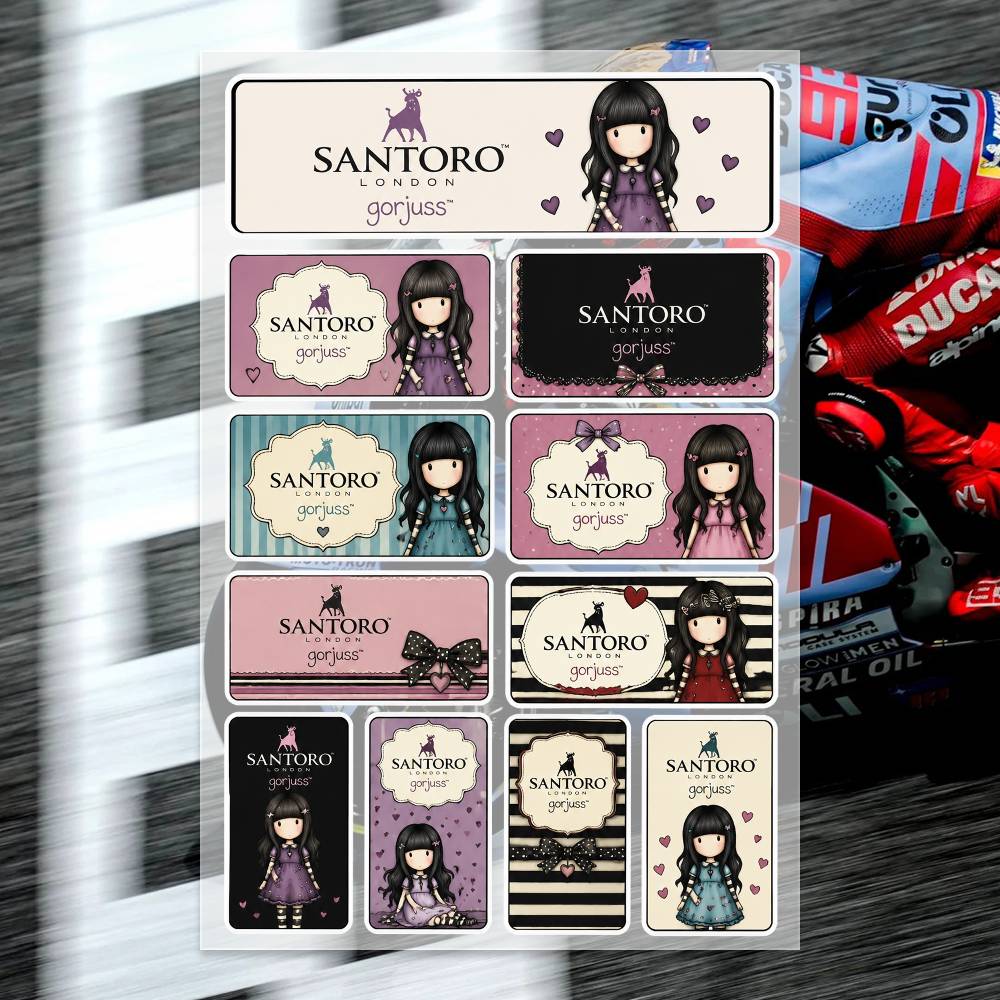SA-ntoro Gorjuss Stickers Moto - Laptop Accessories Sa recensie en prijs